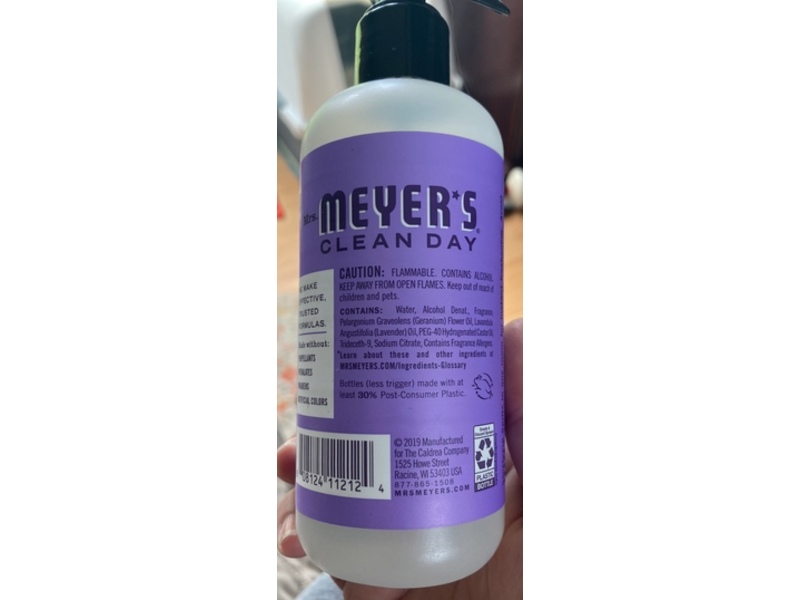 Mrs. Meyer's Clean Day Room Freshener, Lilac, 8 fl oz/236 mL