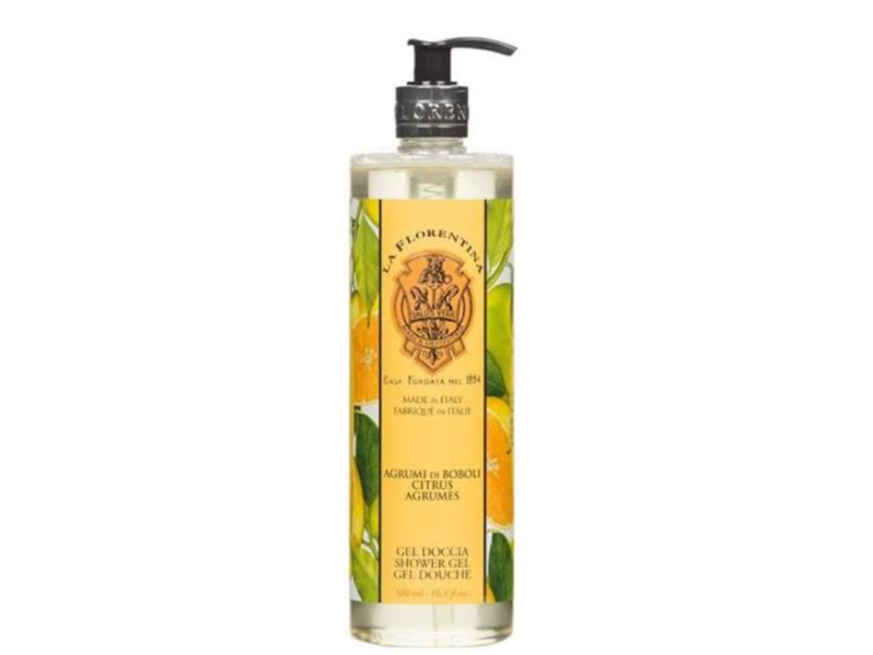 La Florentina Shower Gel, Boboli Citrus, 16.5 fl oz/500 mL