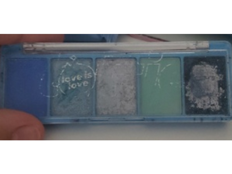 Lottie London Eyeshadow Palette, Cosmic Love, 0.21 fl oz/6 g