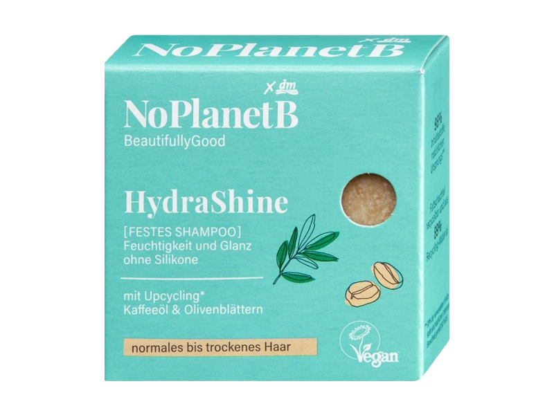 No Planet B Hydra Shine Solid Shampoo, 75 g