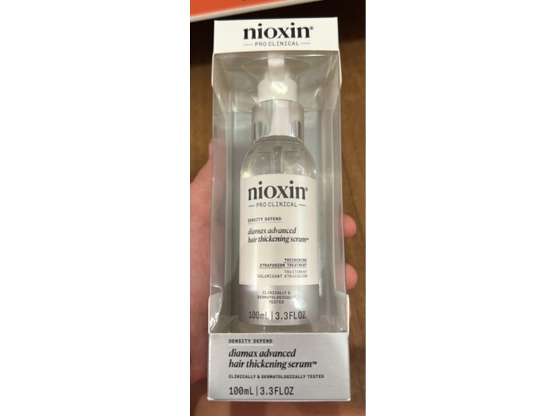 Nioxin Diamax Advanced Hair Thickening Serum, 3.3 fl oz/100 mL