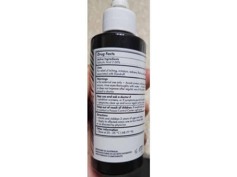 Bondi Boost Dandruff Repair Leave In Scalp Serum, 2% Salicylic Acid, 4.23 fl oz/125 mL