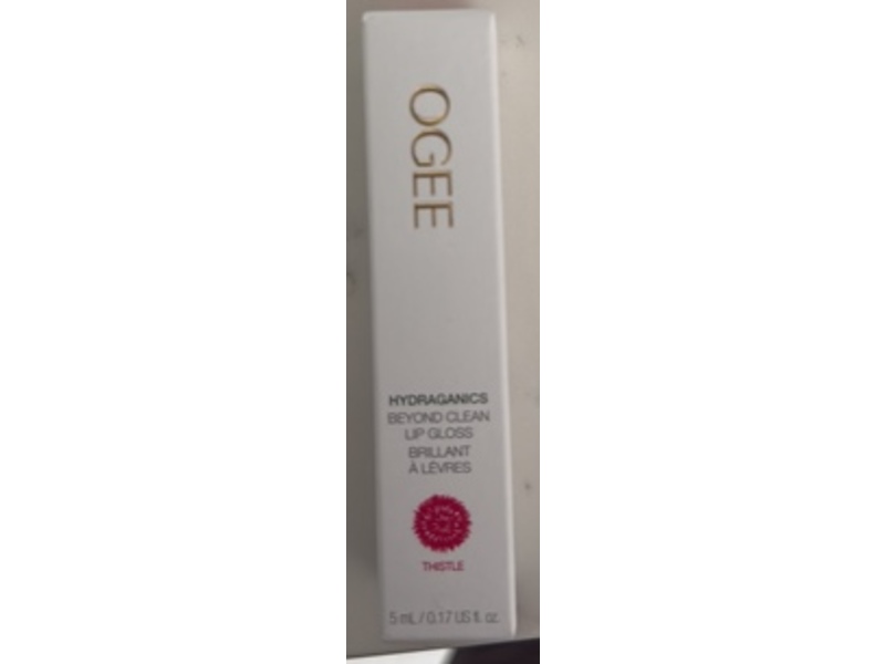 Ogee Beyond Clean Lip Gloss, Thistle, 0,17 fl oz/5 mL