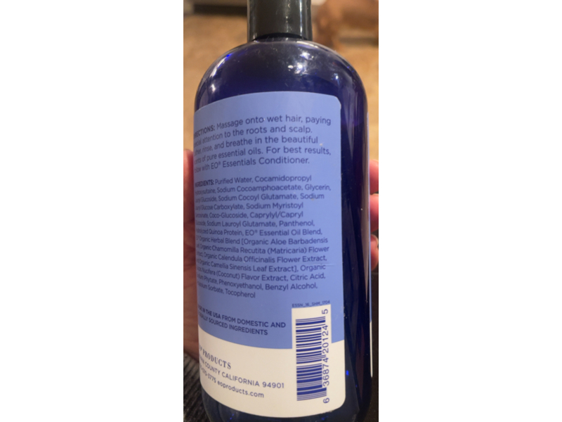 Essentials Nourishing Shampoo, Lavender & Coconut, 16 fl oz/473 mL