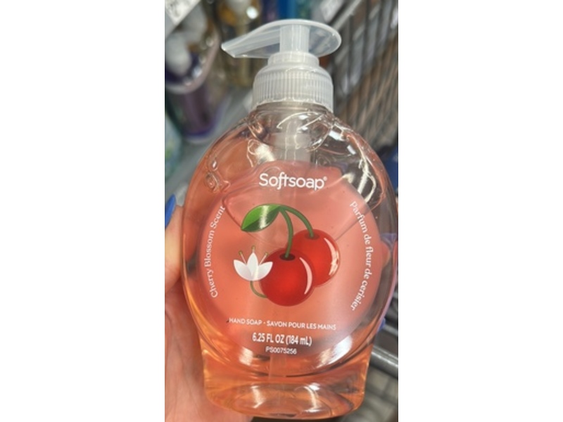 SoftSoap Liquid Hand Soap, Cherry Blossom, 6.25 fl oz/184 mL, Pack Of 6