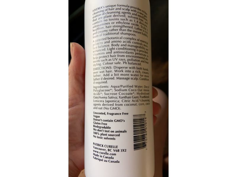 Curelle Hydra Shampoo, Moisture Balance, 500 mL