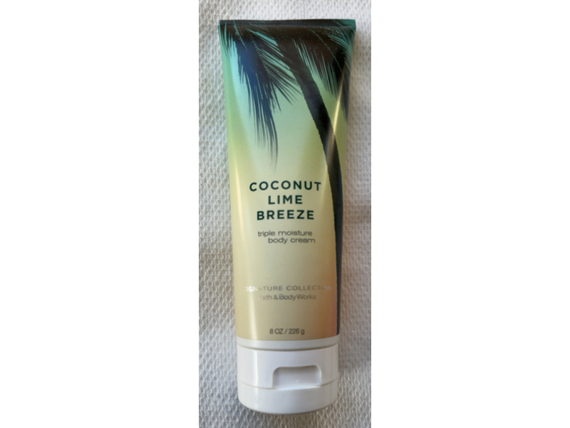 Bath & Body Works Triple Moisture Body Cream, Coconut Lime Breeze, 8 oz/226 g