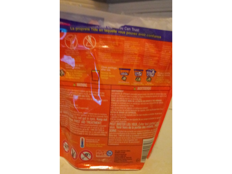 Tide Pods 3-In-1 Laundry Detergent, Original, 20 Pacs, 16 oz/460 g