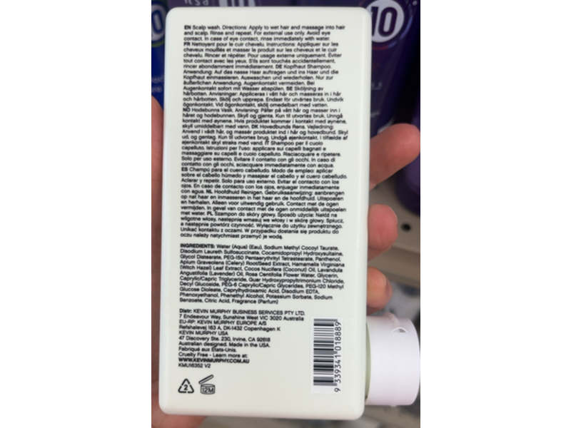 Kevin Murphy Scalp Spa Wash Shampoo, 8.4 fl oz/250 mL