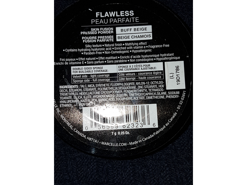 Marcelle Flawless Pressed Powder, Buff Beige