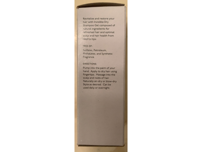 Lovesong Invisible Dry Shampoo Gel, Revitalize + Restore, 1.7 fl oz/50 mL