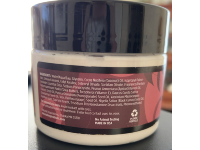 Natural Inspirations Ultra Moisturizing Body Butter, Grapefruit Bergamot, 12 oz/340 g