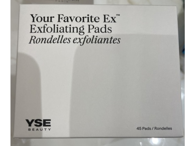 YSE Beauty Your Favorite Ex Exfoliating Pads, 45 Count