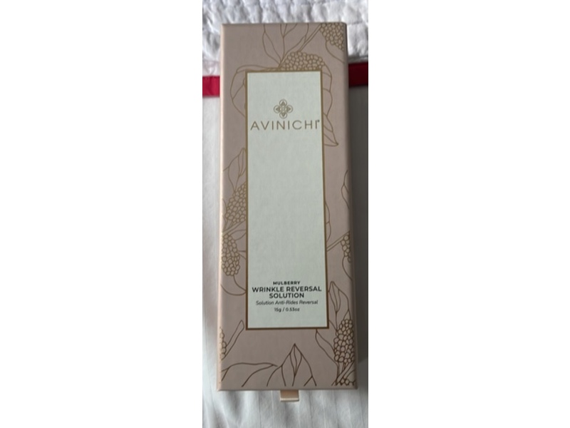Avinichi Wrinkle Reversal Solution, Mulberry, 0.53 oz/15 g
