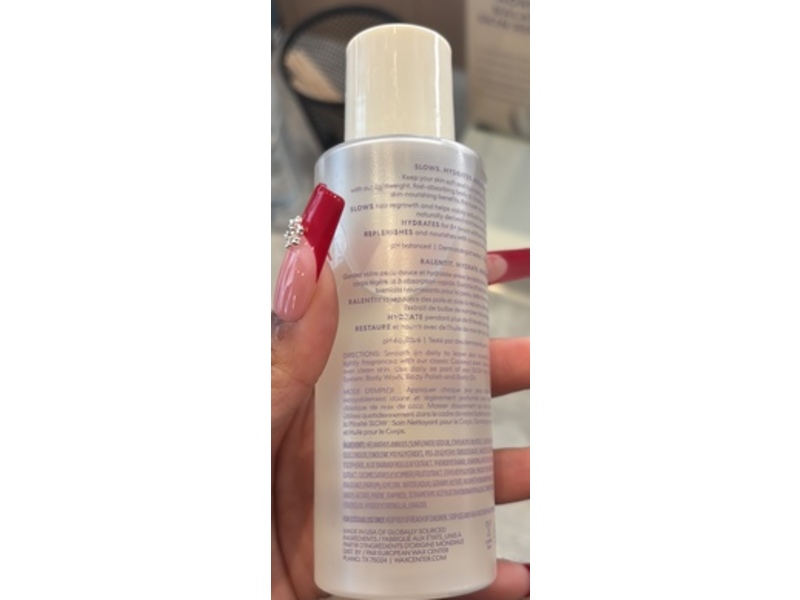 EWC Slow Body Oil, Coconut, 4.2 fl oz/125 mL