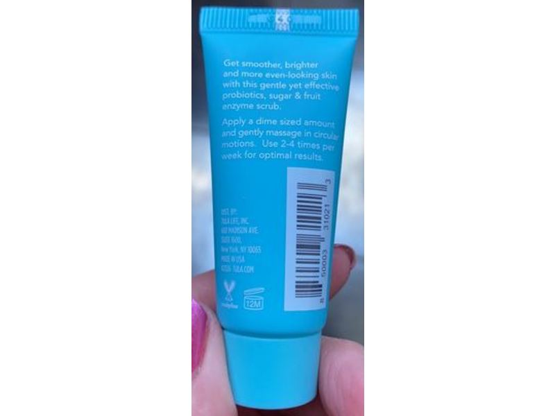 Tula So Polished Exfoliating Sugar Scrub, 0.39 oz/11 g