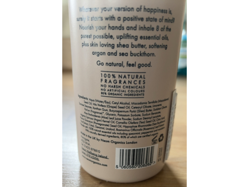 Neom Great Day Hand & Body Lotion, Wild Mint & Mandarin, 10.14 fl oz/300 mL