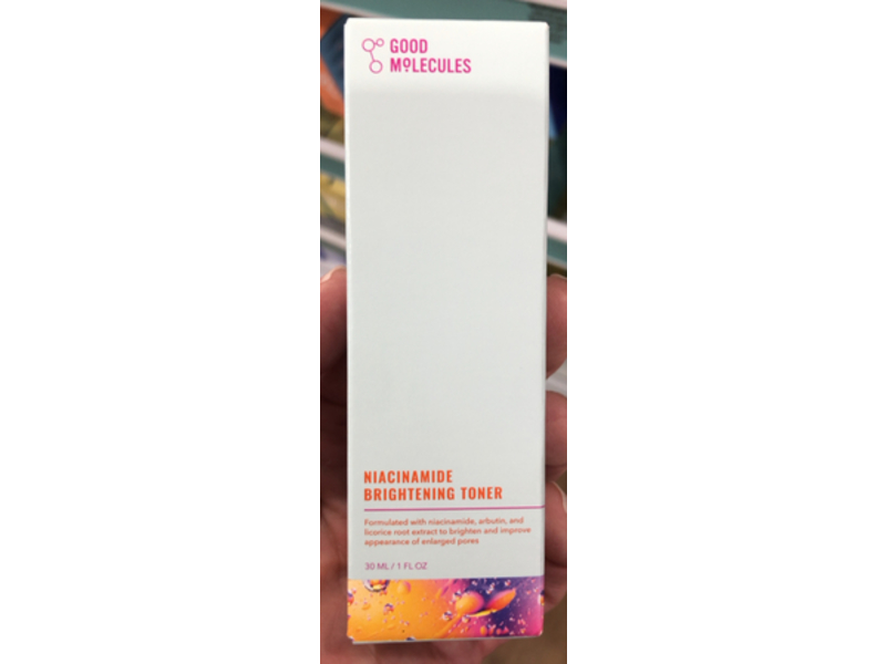 Good Molecules Niacinamide Brightening Toner, 1 fl oz/30 mL