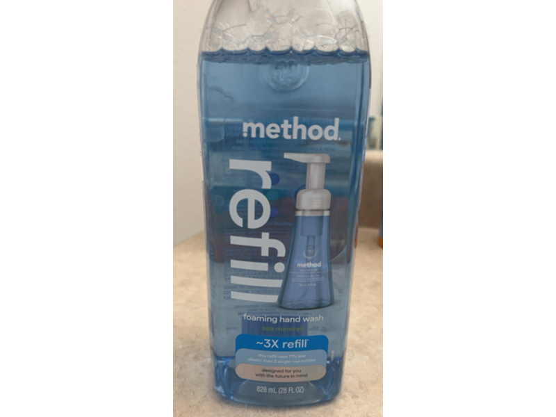 Method Foaming Hand Wash Refill, Sea Minerals, 28 oz/828 mL