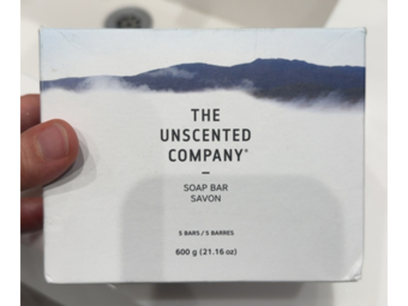 The Unscented Company Bar Soap, 21.16 oz/600 g, 5 Count