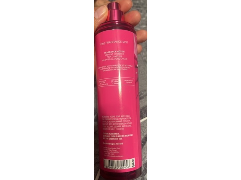 Bath & Body Works Fine Fragrance Mist, Perfect In Pink, 8 fl oz/236 mL