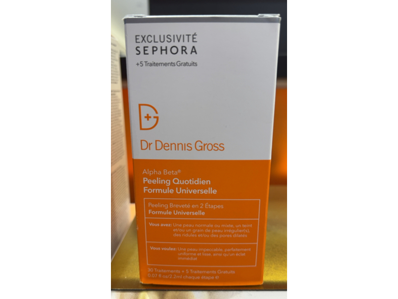 Dr Dennis Gross Alpha Beta Peeling Quotidien, 0.07 fl oz/2.2 mL