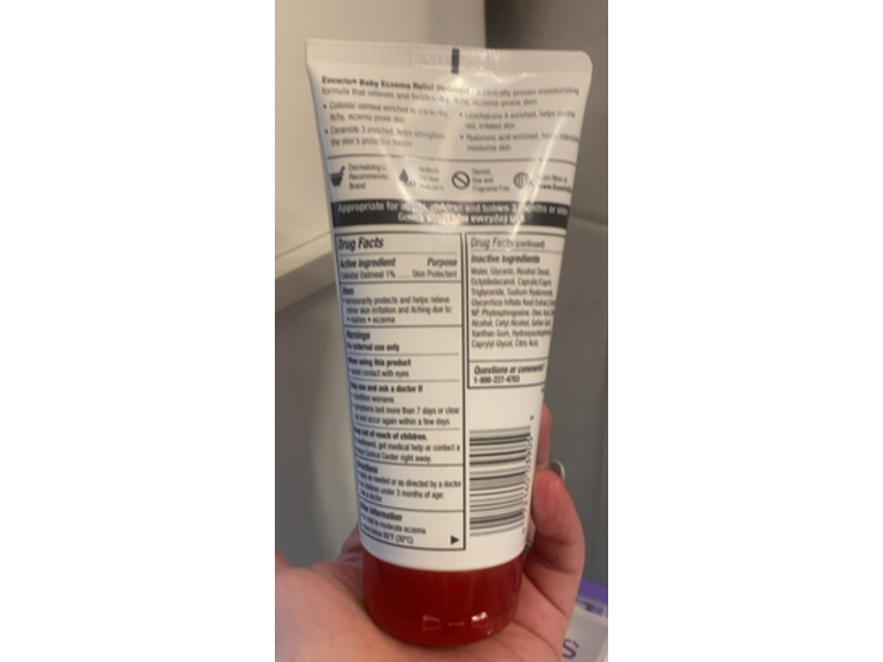 Eucerin Baby Eczema Relief Hydrogel, 5 fl oz/150 mL