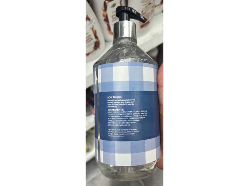 Bella Fortune Hand Soap, Fresh Linen, 25 fl oz/740 mL