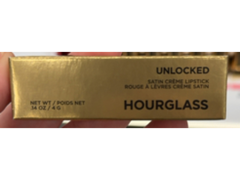 Hourglass Unlocked Satin Creme Lipstick, Larch 308, 0.14 oz/4 g
