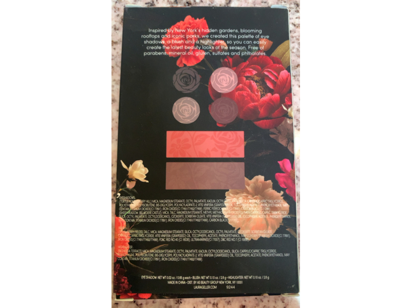 Laura Geller Urban Garden Palette, Central Park, 0.3 fl oz