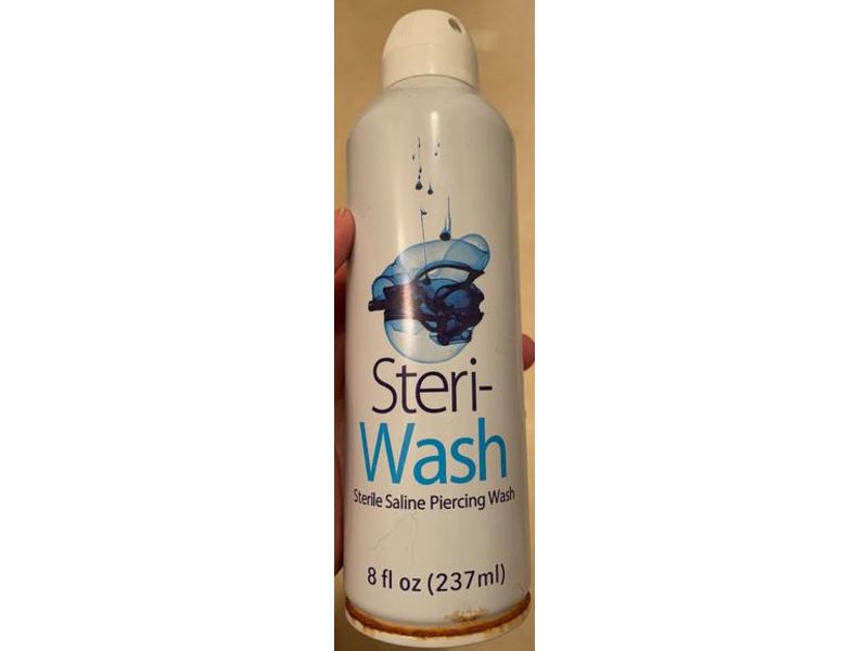 Steri - Wash Sterile Saline Piercing Wash, 8 fl oz/237 mL