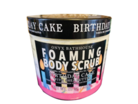 Onyx BathHouse Birthday Cake Foaming Body Scrub, Shea Butter, 21.16 oz/599 g - thumbnail 1