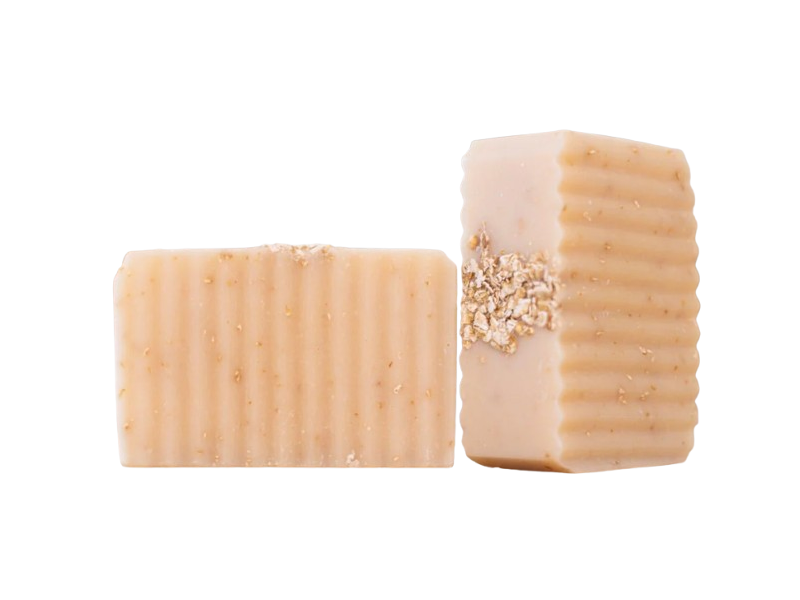 Buff City Soap Bar, Oatmeal + Honey, 5.5 oz/156 g