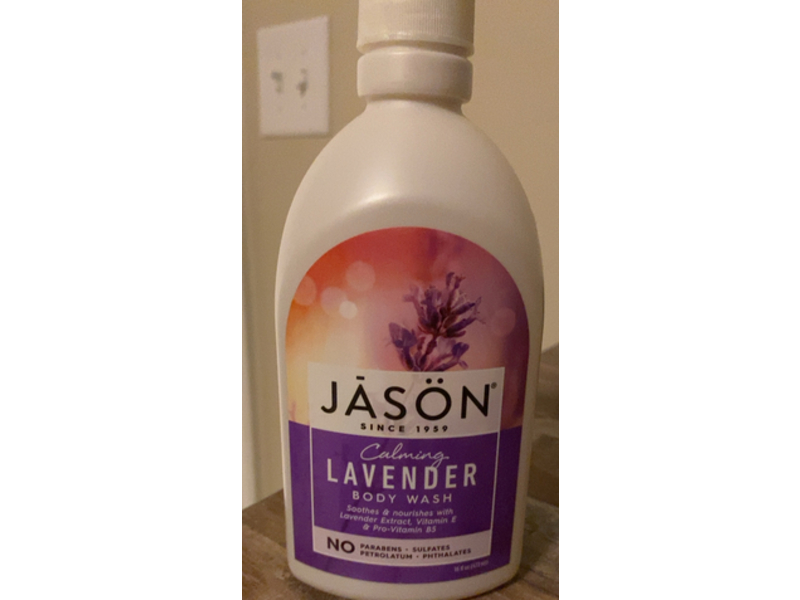 Jason Calming Body Wash, Lavender, 16 fl oz/473 mL