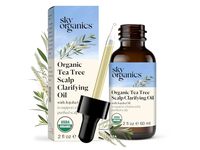 Sky Organics Organic Tea Tree Scalp Clarifying Oil, Jojoba Oil, 2 fl oz/60 mL - thumbnail 1