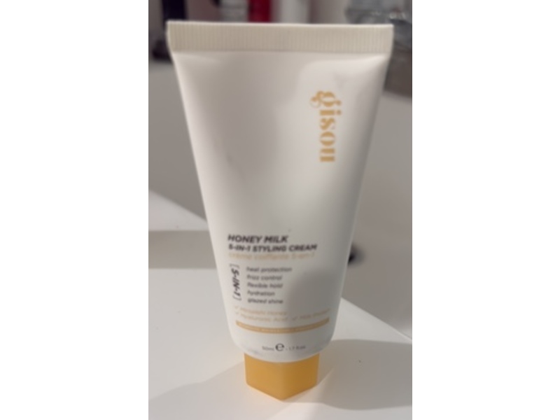 Gisou Honey Milk 5-In-1 Styling Cream, 1.7 fl oz/50 mL