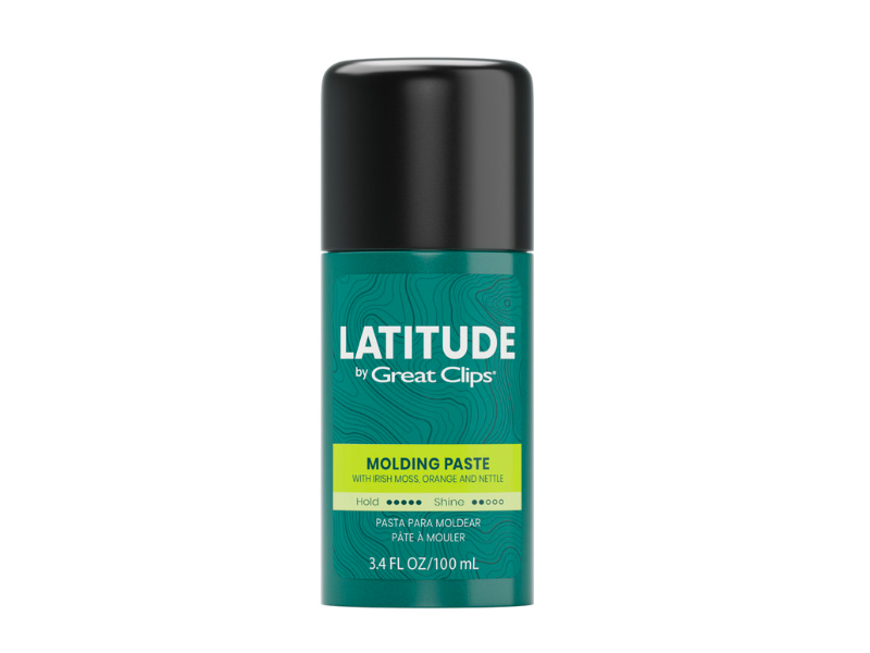 Latitude By Great Clips Molding Paste, Irish Moss + Nettle, 3.4 fl oz/100 mL