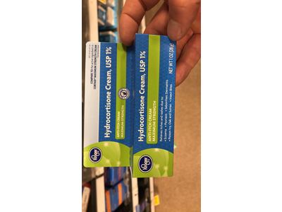 kroger hydrocortisone cream, usp 1%,1 oz