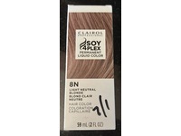 Clairol Professional Soy 4 Plex Permanent Liquid Color, 8N Light Neutral Blonde, 2 fl oz/59 mL - thumbnail 2