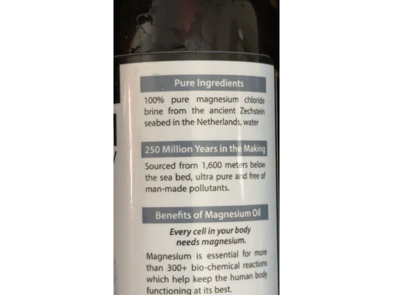 Pure Scrubs Magnesium Oil Spray, 4 fl oz/118 mL