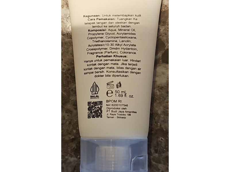 Mandarin Tea Body Lotion, Rehydrate, 1.69 fl oz/50 mL