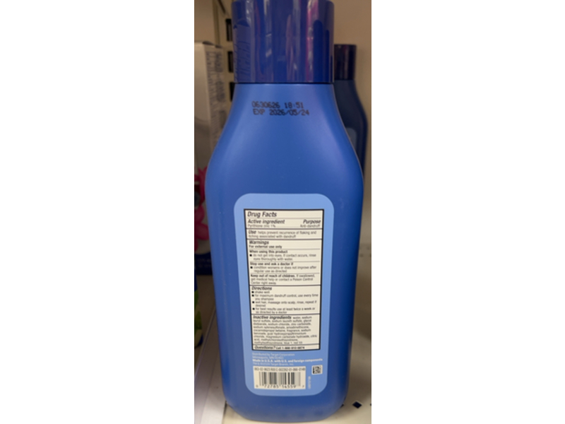 Up & Up Two-In-One Antidandruff Shampoo & Conditioner, Pyrithione Zinc, 22 fl oz/651 mL