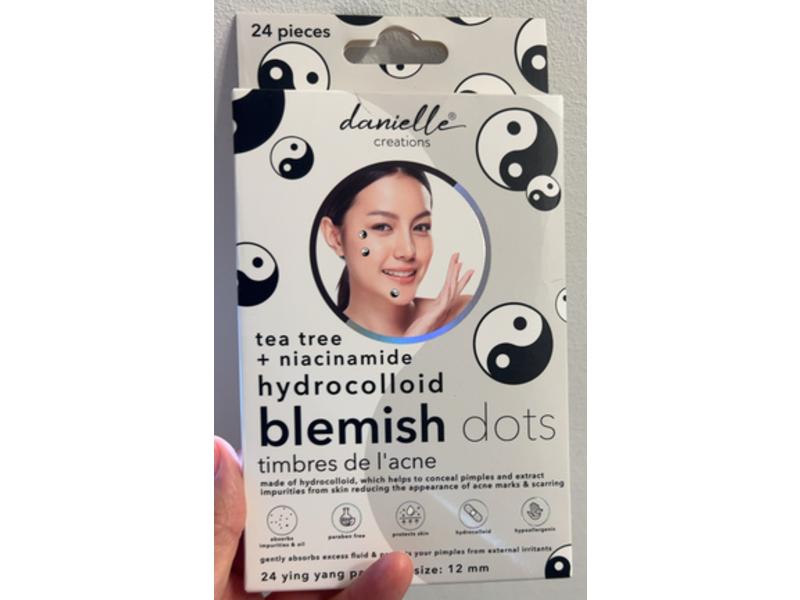 Danielle Creations Hydrocolloid Blemish Dots, Tea Tree + Niacinamide, 27 Counts