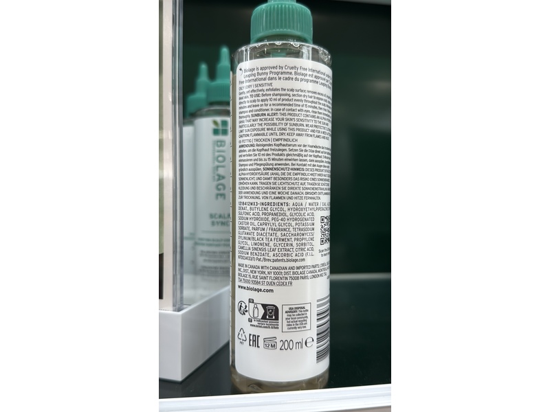 Biolage Scalp Sync Purifying Scalp Concentrate, 6.8 fl oz/200 mL