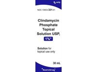 Clindamycin Phosphate Topical Solution 1%, 30 mL, Northstarx (Rx) - thumbnail 1