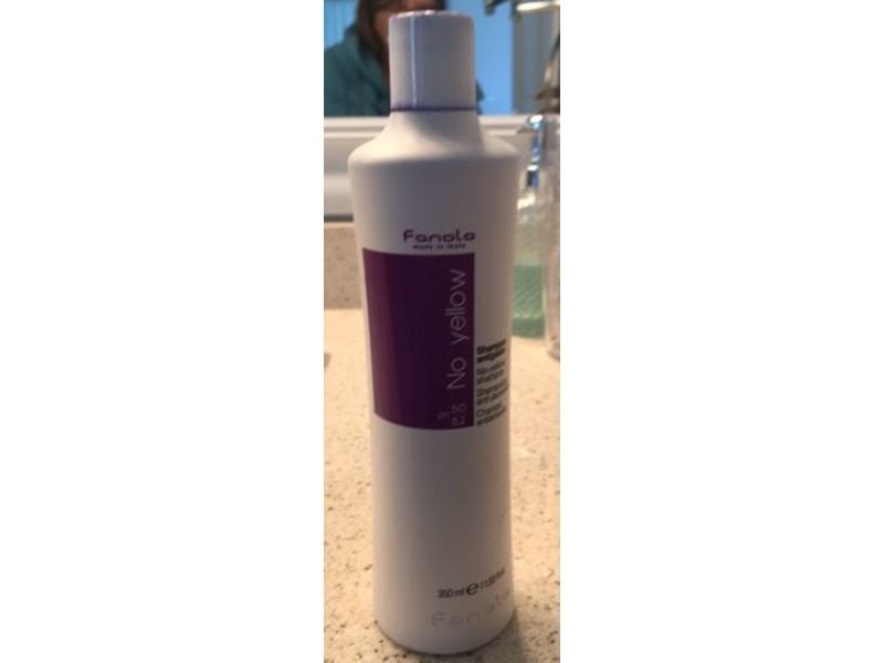 Fanola No-Yellow Shampoo, 11.8 fl oz/350 mL