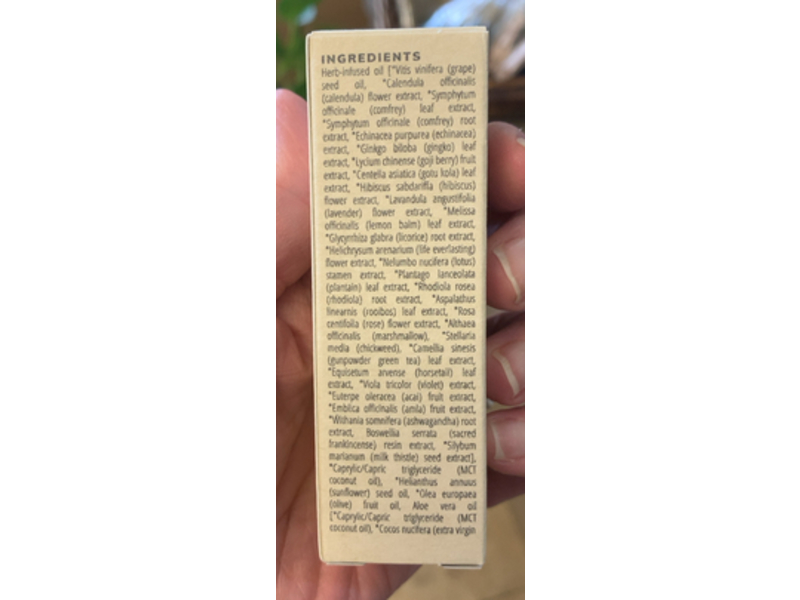 Annmarie Herbal Facial Oil, 0.5 fl oz/15 mL