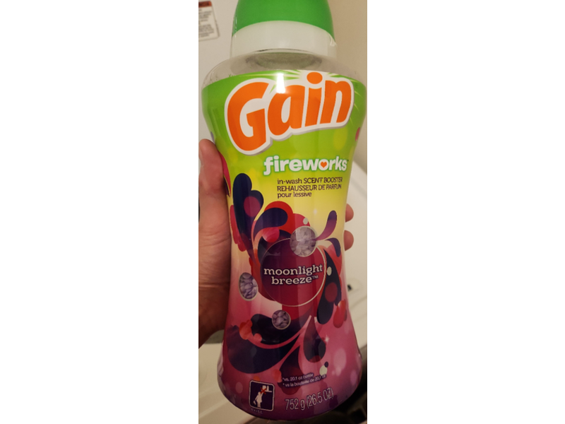 Gain Fireworks In-Wash Scent Booster Beads, Moonlight Breeze, 26.5 oz/752 g