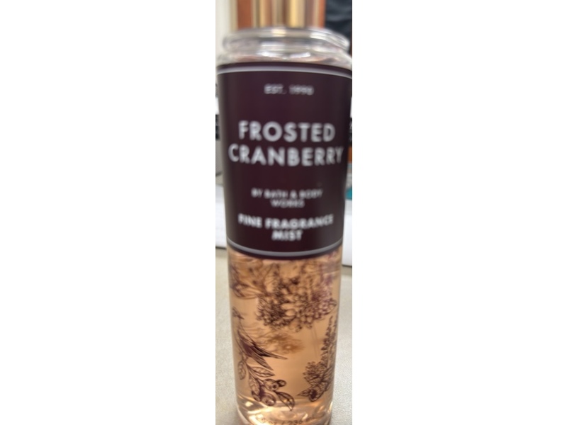 Bath & Body Works Fine Fragrance Mist, Frosted Cranberry, 8 fl oz/236 mL