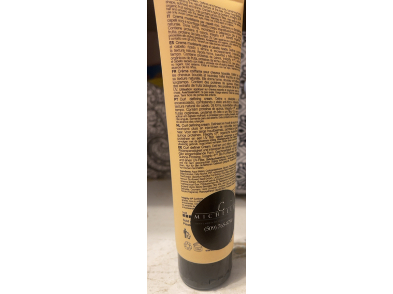 milk_shake Lifestyling Curl Perfectionist Curl Defining Cream, 5.1 fl oz/150 mL
